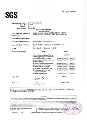 شهادة اعتماد SGS العالمي: الجودة تحت مجهر الخبراء