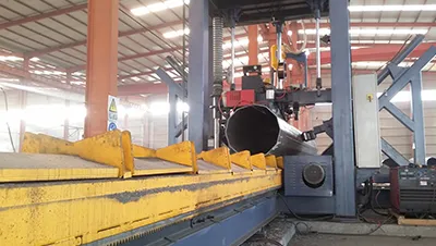 ورشة إنتاج أبراج الاتصالات أحادية العمود (المونوبول)