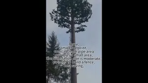 برج اتصالات مموه (تجميلي) بتصاميم بيئية