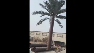 نقل برج اتصالات مموه (تجميلي) على شكل نخلة