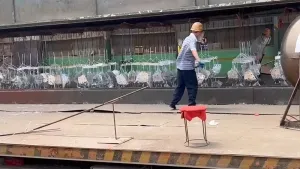 جلفنة مكونات الأبراج الفولاذية على الساخن