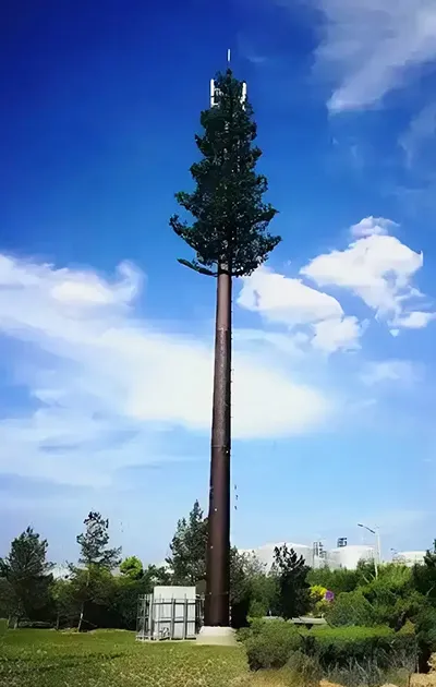 برج (سارية/ عمود) اتصالات شكل شجرة الصنوبر، ارتفاع 30 متر