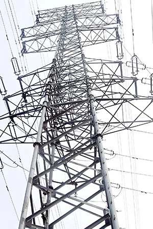 برج إنارة فولاذي رباعي القوائم (4 أرجل)